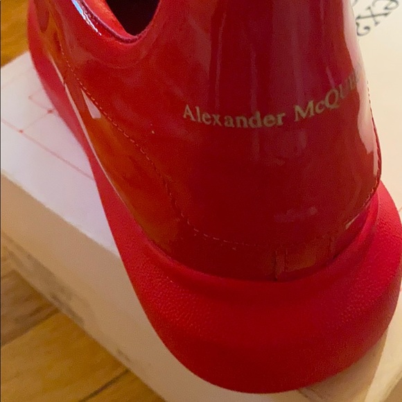alexander mcqueen all red